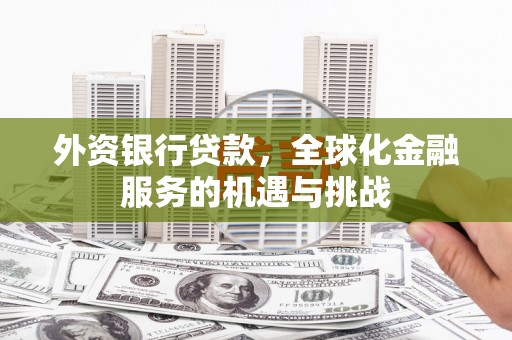 路北外资银行贷款，全球化金融服务的机遇与挑战