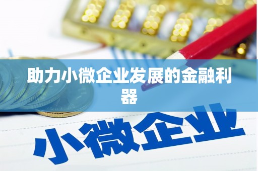 路北助力小微企业发展的金融利器