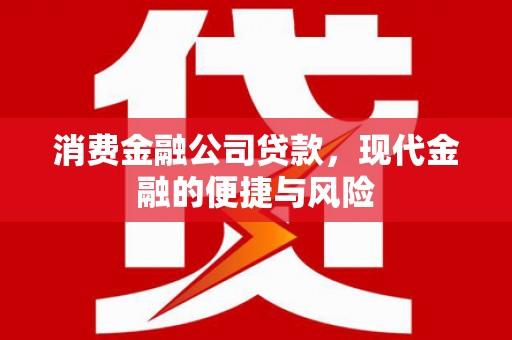 路北消费金融公司贷款，现代金融的便捷与风险