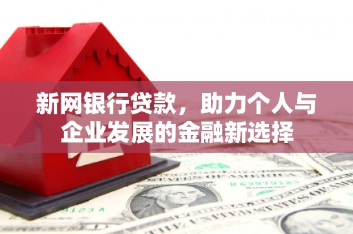 路北新网银行贷款，助力个人与企业发展的金融新选择