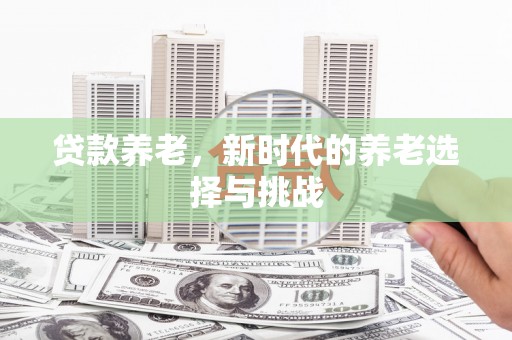 路北贷款养老，新时代的养老选择与挑战