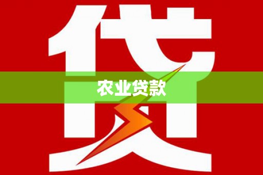 路北农业贷款