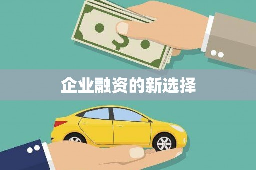 路北企业融资的新选择