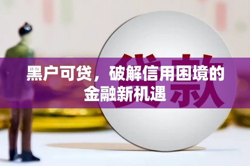 路北黑户可贷，破解信用困境的金融新机遇