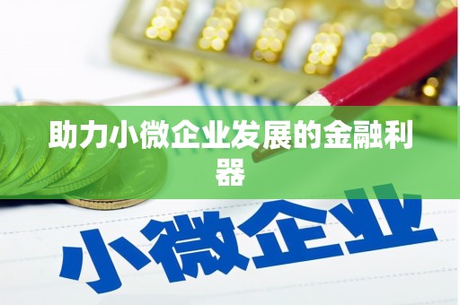 路北助力小微企业发展的金融利器