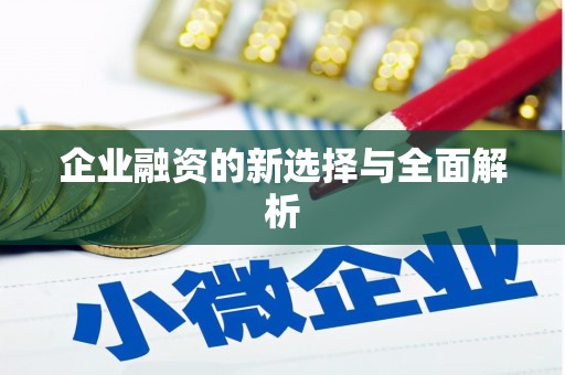 路北企业融资的新选择与全面解析